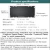 camping moon Hard Top Plate Aluminum Alloy for Tactical Table One Black T-510-TB view 2