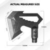 ZUNE LOTOO Axe Head for Tactical Shovel, ZLA Hatchet Accessories for Annihilate F-a3 Survival Shovel 2023 (No Handle) view 2