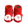 Baby Feet Rattle Socks Christmas Baby Socks Toddler Boys Girls Children Socks Soft Sole Non Slip (B, 6-12 Months) view 1
