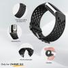 Maledan Compatible with Fitbit Charge 5/ Fitbit Charge 6 Bands Women Men, Breathable Sport Band Soft Waterproof Replacement Wristbands Strap for Fitbit Charge 5/ Charge 6 Advanced Fitness Tracker view 2