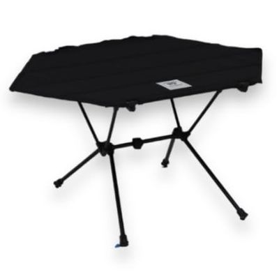 TenBears Camping Hexa Table (Black - Black Frame)