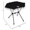 TenBears Camping Hexa Table (Black - Black Frame) view 2