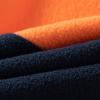2023 New Toddler Boy's Stand Up Collar Colorblocked Zipper Vest Jacket With Pockets Boys Trendy (Orange, 18-24 Months) view 2