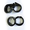 BBxunsless Mountain Bike Handlebar Cover Lock Ring BMX Bike Parts Riding Grip Lock Ring Bicycle Aluminum Alloy Handlebar Lock Ring (Black) view 1
