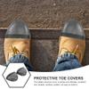 Happyyami 1 Pair of Steel Toe Guard Protective Toe Covers Safety Shoes Toe Caps Shoe Toe Guards view 3