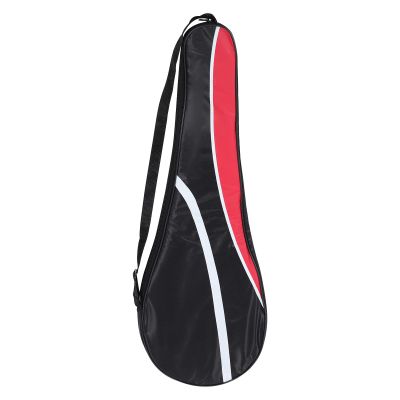 Gadpiparty Badminton Racket Shoulder Bag Racket Cover Bag Portable Squash Racket Cover with Zipper Closure and Adjustable Strap for Sports