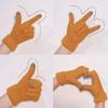 BFLCTTBD Cute Finger Gloves Warm Touchscreen Gloves Women Windproof Gloves Biking Winter Thick Gloves Yellow Winter Gloves for Girl view 2