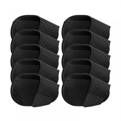 10PCS Golf Putter Head Cover, PU Leather Golf Headcover Glof Iron Club Cover for Men Women
