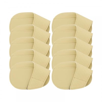 10PCS PU Leather Golf Headcover - Putter Head Cover for Men & Women