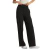 Miskyn Autumn and Winter Yoga Straight-Leg Pants Pocket Wide-Leg Pants Women's Loose Nude Feel Sports Trousers view 1