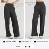 Miskyn Autumn and Winter Yoga Straight-Leg Pants Pocket Wide-Leg Pants Women's Loose Nude Feel Sports Trousers view 2