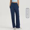 Miskyn Autumn and Winter Yoga Straight-Leg Pants Pocket Wide-Leg Pants Women's Loose Nude Feel Sports Trousers view 4