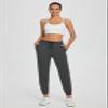 baleaf Women's Sweat Pants Running Athletic Workout Ultra Soft Comfy Joggers Lounge Relaxed Fit Tapered Leg with Pockets Black XS view 3