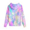 Mens Tie-Dye Sweatsuit 2 Piece Autumn Tracksuit Casual Solid Jogger Sport Hoodies and Sweatpant Set Loose OutfitSweats For Men Plus Size Sweatshirt Girls Hoodies Size 10-12,(Light Purple,S) view 2