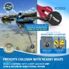 WAVESRX Beach Anchoring Bundle for PWC | 12" WaveCobra Aluminum Spike Stern Anchor + 7ft AnchorMate Flat Bungee (Stretches to 14ft) | Ultra-Light Patented Design Keeps Your Jet Ski Securely Anchored view 3