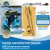 WAVESRX Beach Anchoring Bundle for PWC | 12" WaveCobra Aluminum Spike Stern Anchor + 7ft AnchorMate Flat Bungee (Stretches to 14ft) | Ultra-Light Patented Design Keeps Your Jet Ski Securely Anchored view 4