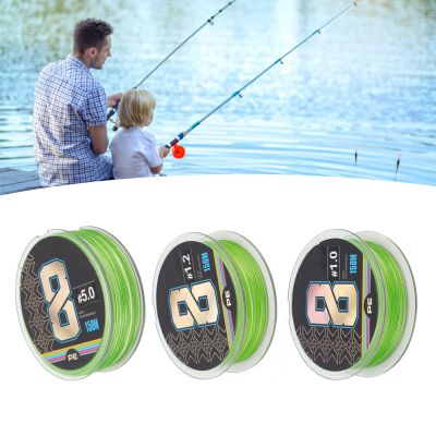 150m PE Line, 8 Strand Braided Fishing Line, High Wear Resistance and Strong Tension, Ideal for Outdoor Fishing Accessories(0.185mm)