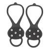 Miokycl 1Pair 5 Teeth Outdoor Snow Climbing Crampons Mountaineering Anti Slips Shoes Spikes view 1