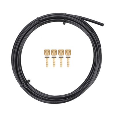 HERCHR Brake Hose Kit 9.8ft Hydraulic Brake Oil Tube with 4 Olive Connector Inserts Bike Hydraulic Disc Brake Hose Kit for Mountain Bike Replacement