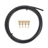 HERCHR Brake Hose Kit 9.8ft Hydraulic Brake Oil Tube with 4 Olive Connector Inserts Bike Hydraulic Disc Brake Hose Kit for Mountain Bike Replacement view 1