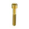 uxcell Gold Tone Universal M6x35 Bike Stem Bolt Bicycle Bike Headset Stem Bolt Bike Bicycle Accessory view 1