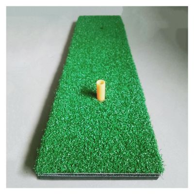 XPLKQXE Outdoor Practice Golf Mat Artificial Turf Golf Hitting Mat, EVA Backing Golf Practic Pad, Golf Hitting Training Aids Portable Golf Practice Grass Mat (Color : Green-70x18.5cm, Size : 10pcs