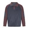 ZYXTIM Men's Pullover Hoodie Blend Fleece Long Sleeve Contrast Color Military Sweatshirt view 2