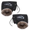Handlebar Mitten Bicycle Mitts Winter Thermal Cover Cycling Hand Warm Windproof Cold Weather For Mountain Bike Motor Warm Handle Cover Bike Handlebar Mittens Bicycle Pogies Mitts Winter Thermal view 3