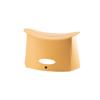 ZFish Plastic Thickened Folding Stool-Portable Outdoor Chair,Mini Mazar,Suitable for Fishing,Outdoor Camping Short Stool. Yellow view 1