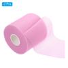 PATIKIL 30 Yard x 2.8 Inch Badminton Grip Cushion Wrap, 2 Pack PU Tennis Racket Grip Tape Backing Film Handle Anti Skid Cushion Accessories, Pink view 3