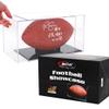 BCW Sports Showcases | Protective Memorabilia Holder with UV Resistance | Ideal for Sports Collectibles | Acrylic Display Cases for Autographed Balls and Mini Helmets (Football) view 1