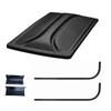 3G 80" Black Roof Kit for Yamaha G29/Drive & Drive II Golf Carts 2007+ view 1