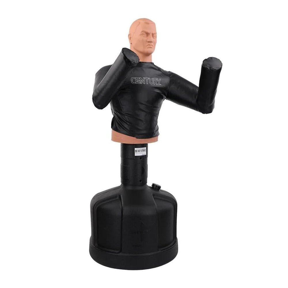Century BOB Body Bag & Bob Jacket | Ships in Two Boxes| Freestanding Punching Bag with Attachable Arms | Boxing Training Bag | Head & Torso Mannequin with Base Unit | Strap On Strike Training Arms