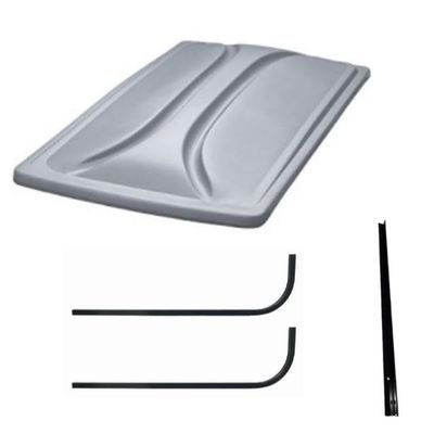 3G Universal 80" Silver Extended Roof Kit- for EZGO TXT Golf Carts