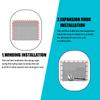 Bunifa Climbing Cargo Net for Kids Outdoor Balcony Safety Net Rope Netting Playground Climbing Net Stairway Railing Safety Net for Children Pets Toys Knotless Polyester Sports Netting view 4