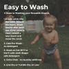 Nora's Nursery Reusable Swim Diapers and Wet Bag - One Size Fully Adjustable - Big Splash Unisex 3 Pack with Wet Bag view 4