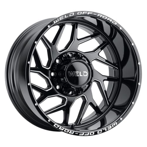 Weld - Off-Road W117 20X10 Fulcrum 8X170 ET-18 BS4.75 Gloss Black MIL 125.1 (W11700017475)