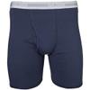 Gildan Men's Underwear Boxer Briefs, Multipack, Mixed Navy (10-pack), Large view 4