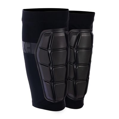 G-Form Pro-X3 MTB Shin Guards - Comfortable & Breathable Padded Shin Guards for Adults - for Cycling & More - Triple Matte Black, Adult Small/Medium