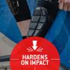 G-Form Pro-X3 MTB Shin Guards - Comfortable & Breathable Padded Shin Guards for Adults - for Cycling & More - Triple Matte Black, Adult Small/Medium view 3