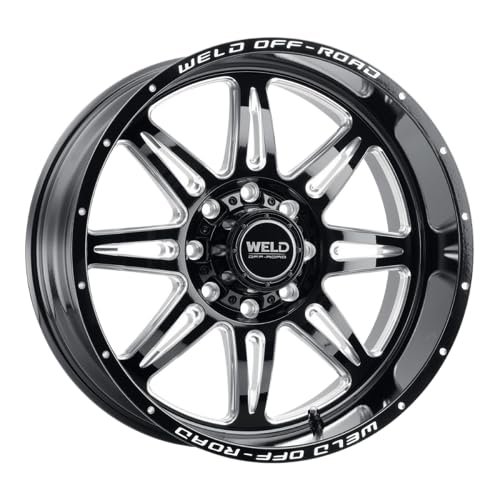 Weld - Cheyenne W132 Series 20x9 / 8x180 BP / 5.00 BS - Gloss BLK MIL (W13209018500)