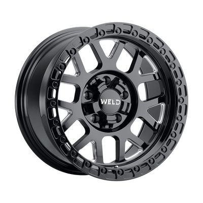 WELD RACING - Off-Road W105 17X9.0 Cinch 6X135 6X139.7 ET00 BS5.00 Gloss Black MIL 106.1 (W10579098500)