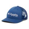 Columbia Unisex PFG Logo Mesh Snap Back, Carbon, One Size view 1
