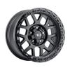 WELD RACING Cinch W104 17" Off-Road Wheel Compatible with F150, Silverado, 6x135 6x139.7 ET-12 BS4.50 Satin Black/Gloss Black - W10479098450 view 1