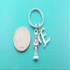 Nutcracker Keychain - Holiday Stocking Stuffer - Simple Charm Handmade Jewelry - Gift for Her (H) view 4