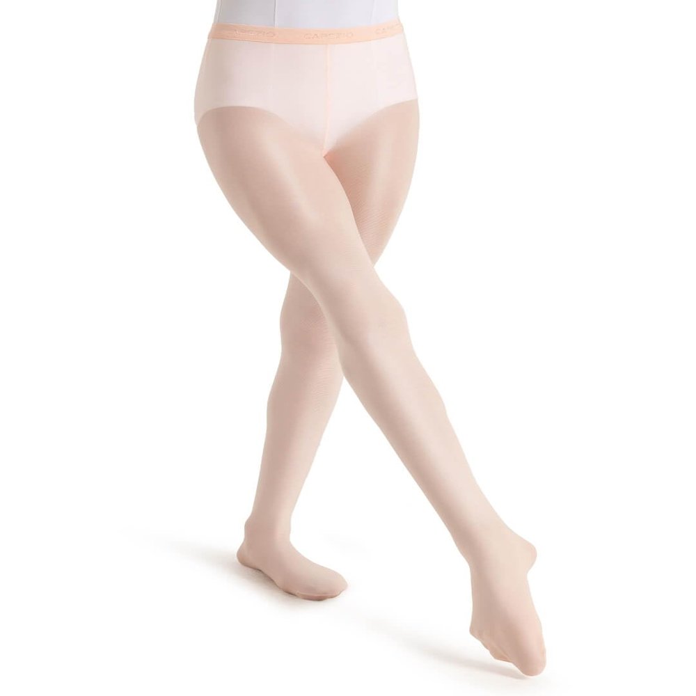 Capezio Ultra Shimmery Tight - Girls, Ballet Pink, Medium