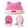 Columbia Toddler Unisex Rugged Ridge Beanie and Mitten, Pink Ice/Satin Pink, One Size view 1
