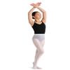 Capezio Ultra Shimmery Tight - Girls, White, Medium view 1