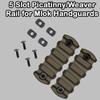 Gotical Combo - 2Pcs 5-Slot MLOK & Mount Kit-Push Button with Set of Screws & Allen Wrench (5 Slots Only) view 2