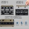 Gotical Combo - 2Pcs 5-Slot MLOK & Mount Kit-Push Button with Set of Screws & Allen Wrench (5 Slots Only) view 4